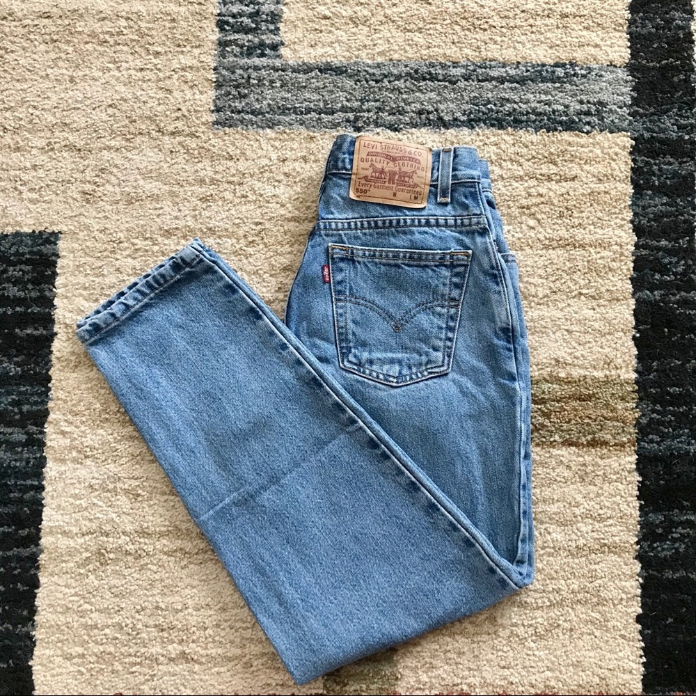 Vintage high waisted 550 Levi jeans